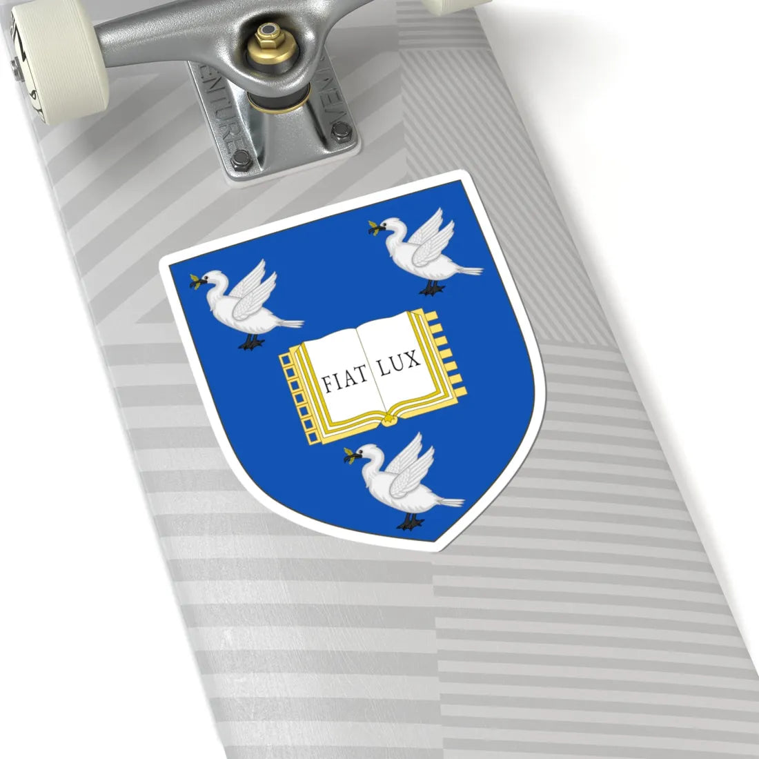 University of Liverpool Arms Shield Only (United Kingdom) (Coat of Arms) STICKER Vinyl Kiss-Cut Decal - The Sticker Space