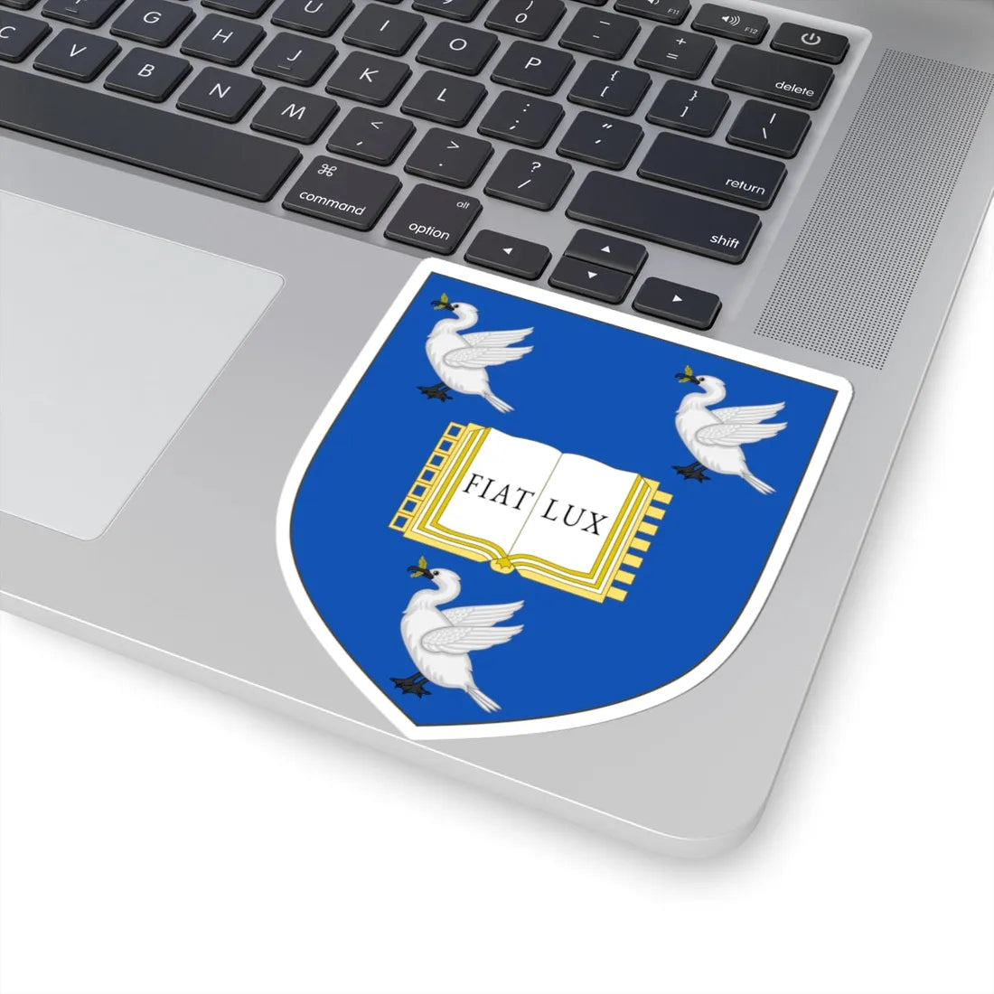 University of Liverpool Arms Shield Only (United Kingdom) (Coat of Arms) STICKER Vinyl Kiss-Cut Decal - The Sticker Space