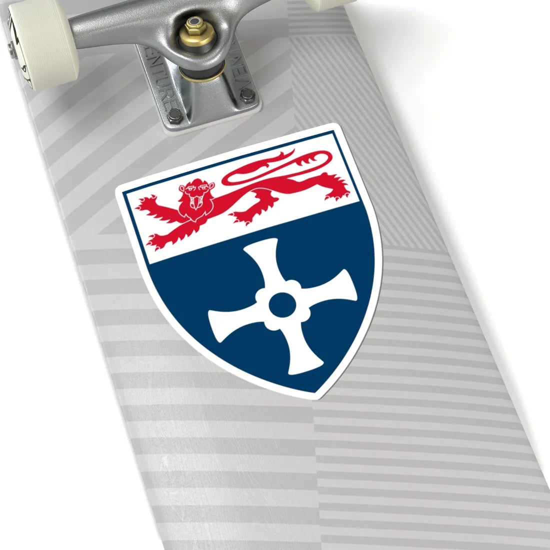 University of Newcastle Coat of Arms (United Kingdom) (Coat of Arms) STICKER Vinyl Kiss-Cut Decal - The Sticker Space