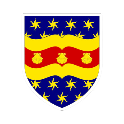 University of Plymouth arms (United Kingdom) (Coat of Arms) STICKER Vinyl Kiss-Cut Decal 2 Inch White - The Sticker Space