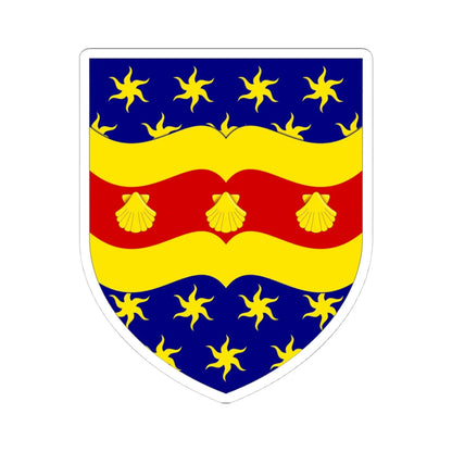 University of Plymouth arms (United Kingdom) (Coat of Arms) STICKER Vinyl Kiss-Cut Decal 4 Inch White - The Sticker Space