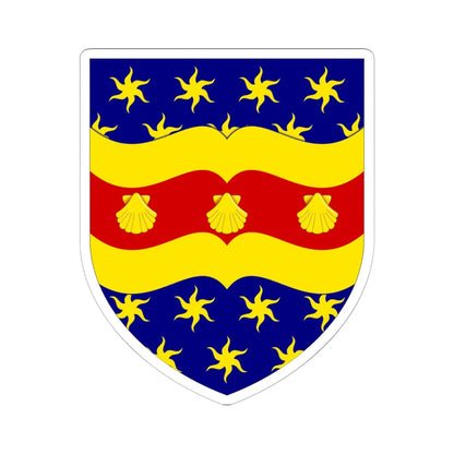 University of Plymouth arms (United Kingdom) (Coat of Arms) STICKER Vinyl Kiss-Cut Decal 6 Inch White - The Sticker Space