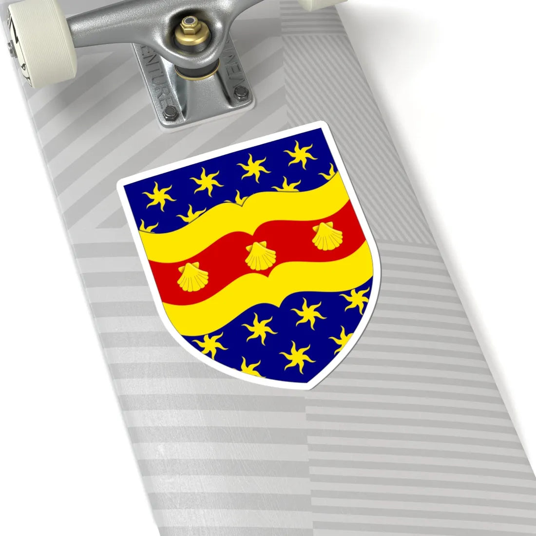 University of Plymouth arms (United Kingdom) (Coat of Arms) STICKER Vinyl Kiss-Cut Decal - The Sticker Space