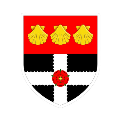 University of Reading arms (United Kingdom) (Coat of Arms) STICKER Vinyl Kiss-Cut Decal 3 Inch White - The Sticker Space