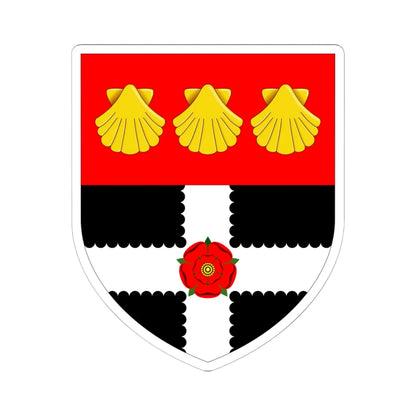 University of Reading arms (United Kingdom) (Coat of Arms) STICKER Vinyl Kiss-Cut Decal 6 Inch White - The Sticker Space