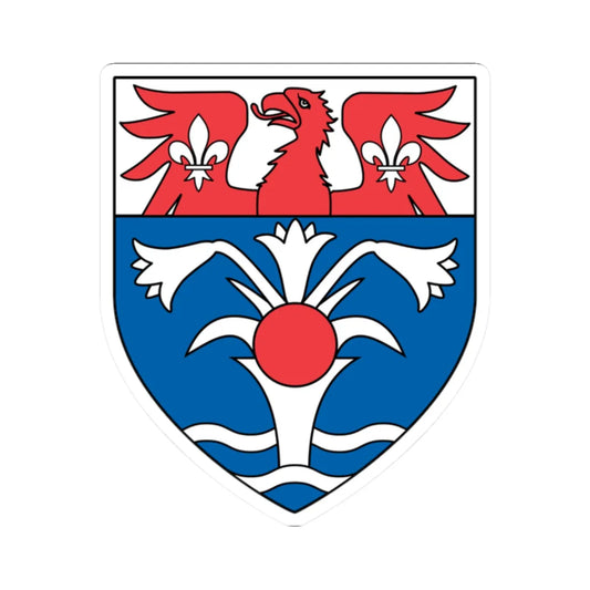 University of Saint Mary of the Lake Mundelein Seminary (United States) (Coat of Arms) STICKER Vinyl Kiss-Cut Decal 2 Inch White - The Sticker Space