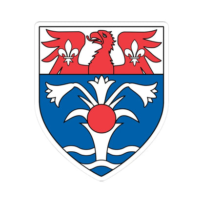 University of Saint Mary of the Lake Mundelein Seminary (United States) (Coat of Arms) STICKER Vinyl Kiss-Cut Decal 3 Inch White - The Sticker Space