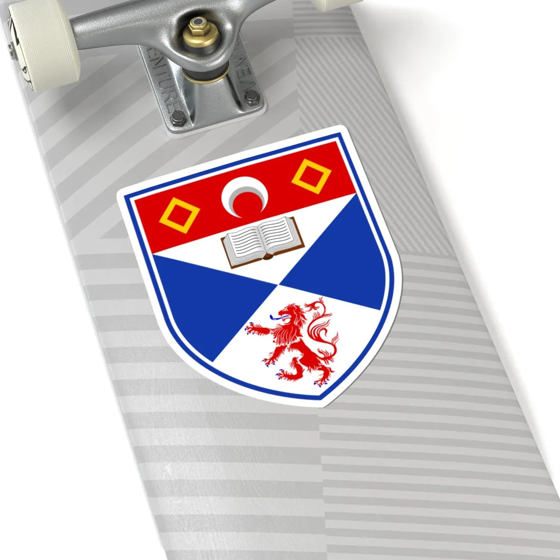 University of St Andrews arms (United Kingdom) (Coat of Arms) STICKER Vinyl Kiss-Cut Decal - The Sticker Space