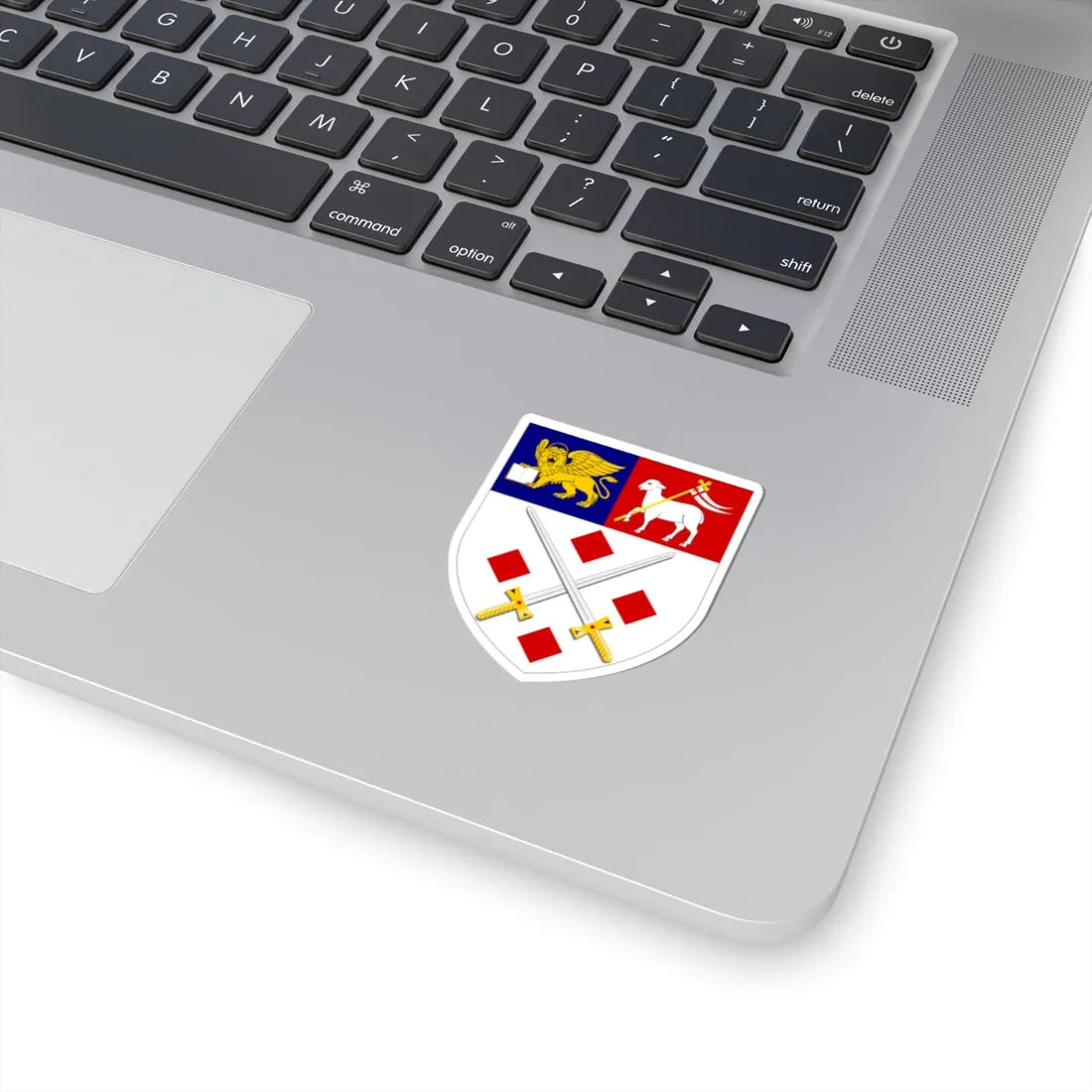 University of St Mark and St John arms (United Kingdom) (Coat of Arms) STICKER Vinyl Kiss-Cut Decal - The Sticker Space