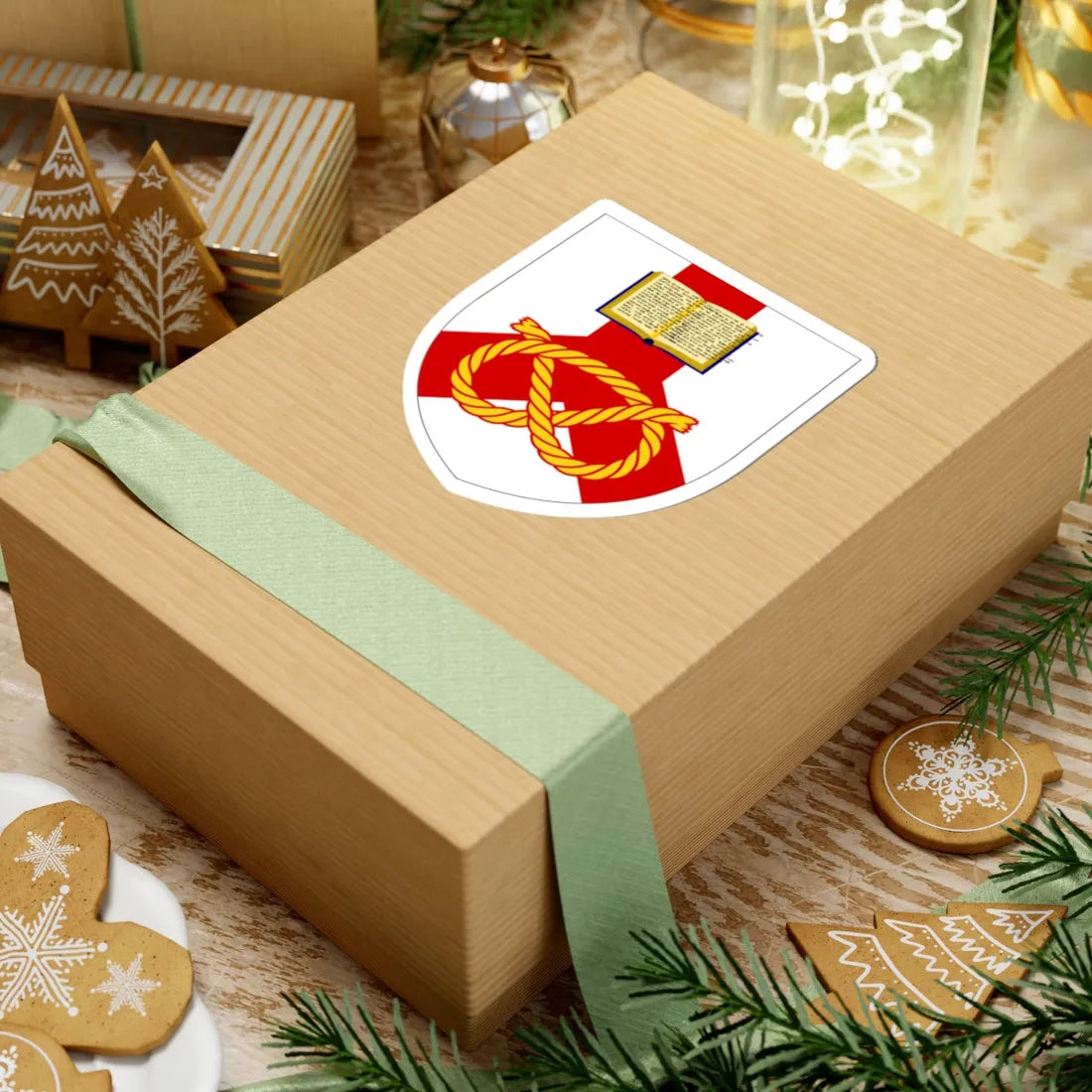 University of Staffordshire arms (United Kingdom) (Coat of Arms) STICKER Vinyl Kiss-Cut Decal - The Sticker Space