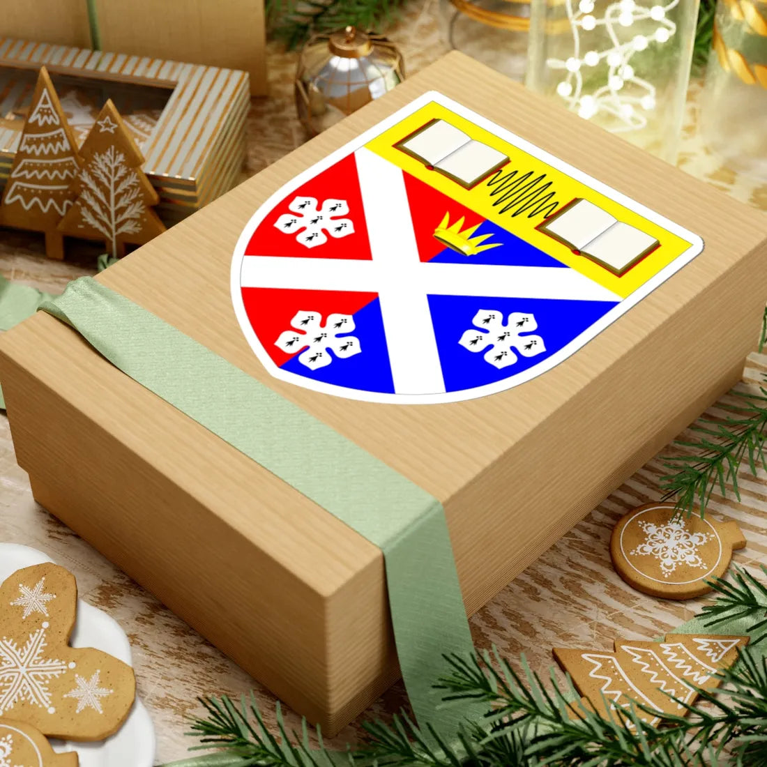 University of Strathclyde arms (Scotland) (Coat of Arms) STICKER Vinyl Kiss-Cut Decal - The Sticker Space