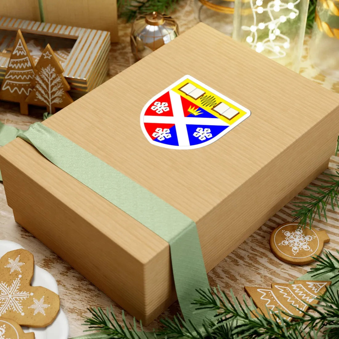 University of Strathclyde arms (Scotland) (Coat of Arms) STICKER Vinyl Kiss-Cut Decal - The Sticker Space