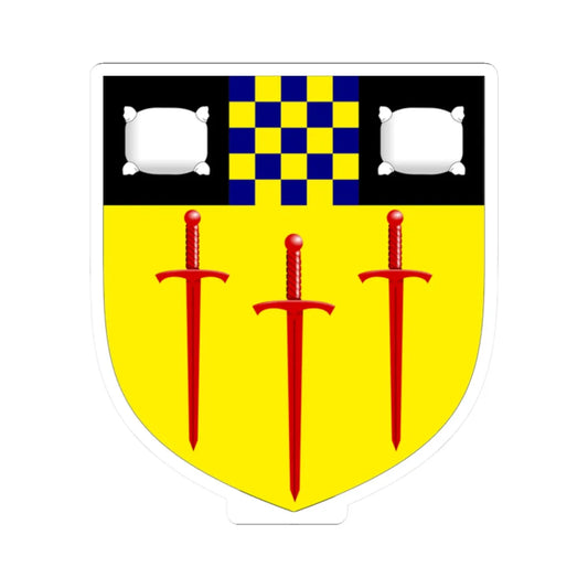 University of Surrey arms (United Kingdom) (Coat of Arms) STICKER Vinyl Kiss-Cut Decal 2 Inch White - The Sticker Space