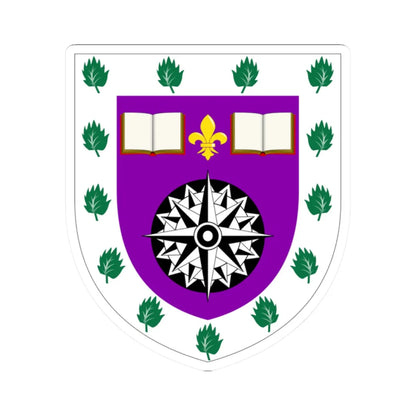 University of the Highlands and Islands arms (Scotland) (Coat of Arms) STICKER Vinyl Kiss-Cut Decal 2 Inch White - The Sticker Space