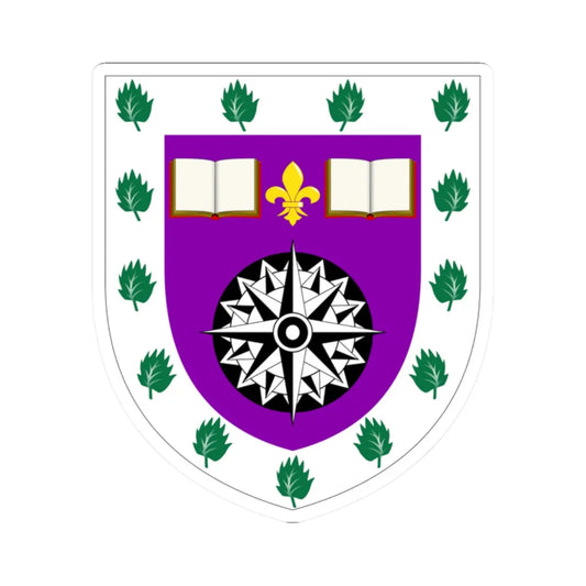 University of the Highlands and Islands arms (Scotland) (Coat of Arms) STICKER Vinyl Kiss-Cut Decal 2 Inch White - The Sticker Space