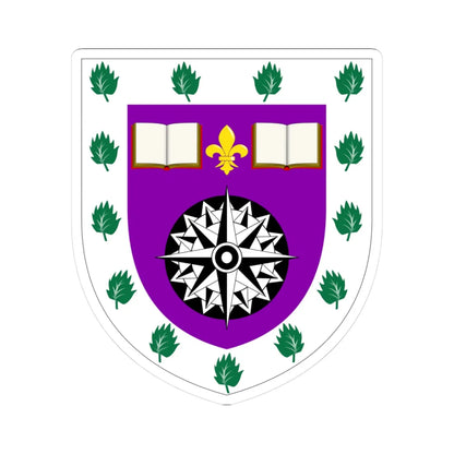 University of the Highlands and Islands arms (Scotland) (Coat of Arms) STICKER Vinyl Kiss-Cut Decal 3 Inch White - The Sticker Space