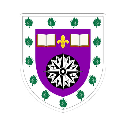 University of the Highlands and Islands arms (Scotland) (Coat of Arms) STICKER Vinyl Kiss-Cut Decal 4 Inch White - The Sticker Space