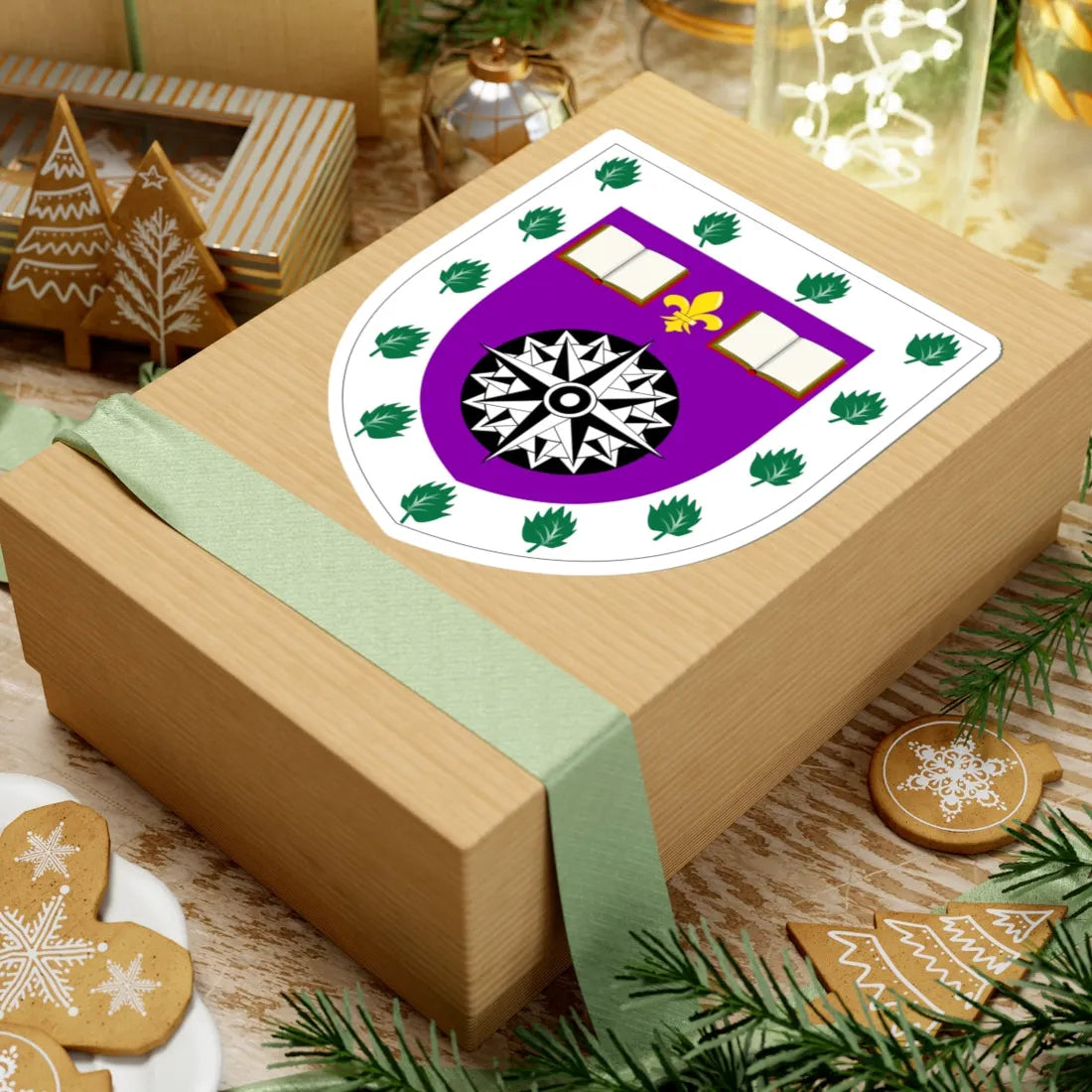 University of the Highlands and Islands arms (Scotland) (Coat of Arms) STICKER Vinyl Kiss-Cut Decal - The Sticker Space