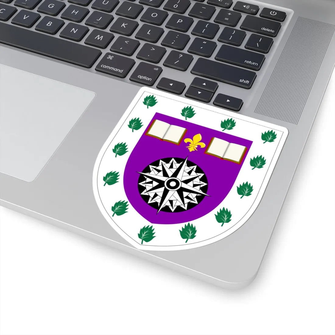 University of the Highlands and Islands arms (Scotland) (Coat of Arms) STICKER Vinyl Kiss-Cut Decal - The Sticker Space