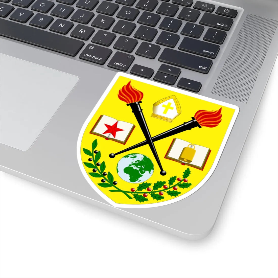 University of the West of Scotland arms (Scotland) (Coat of Arms) STICKER Vinyl Kiss-Cut Decal - The Sticker Space