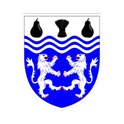 University of Worcester arms (United Kingdom) (Coat of Arms) STICKER Vinyl Kiss-Cut Decal 2 Inch White - The Sticker Space