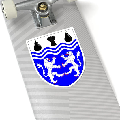 University of Worcester arms (United Kingdom) (Coat of Arms) STICKER Vinyl Kiss-Cut Decal - The Sticker Space