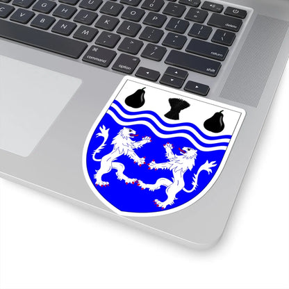 University of Worcester arms (United Kingdom) (Coat of Arms) STICKER Vinyl Kiss-Cut Decal - The Sticker Space