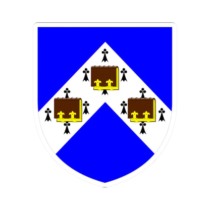 University of York arms (United Kingdom) (Coat of Arms) STICKER Vinyl Kiss-Cut Decal 2 Inch White - The Sticker Space