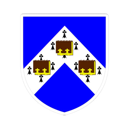 University of York arms (United Kingdom) (Coat of Arms) STICKER Vinyl Kiss-Cut Decal 3 Inch White - The Sticker Space