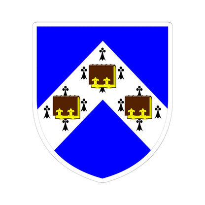 University of York arms (United Kingdom) (Coat of Arms) STICKER Vinyl Kiss-Cut Decal 6 Inch White - The Sticker Space