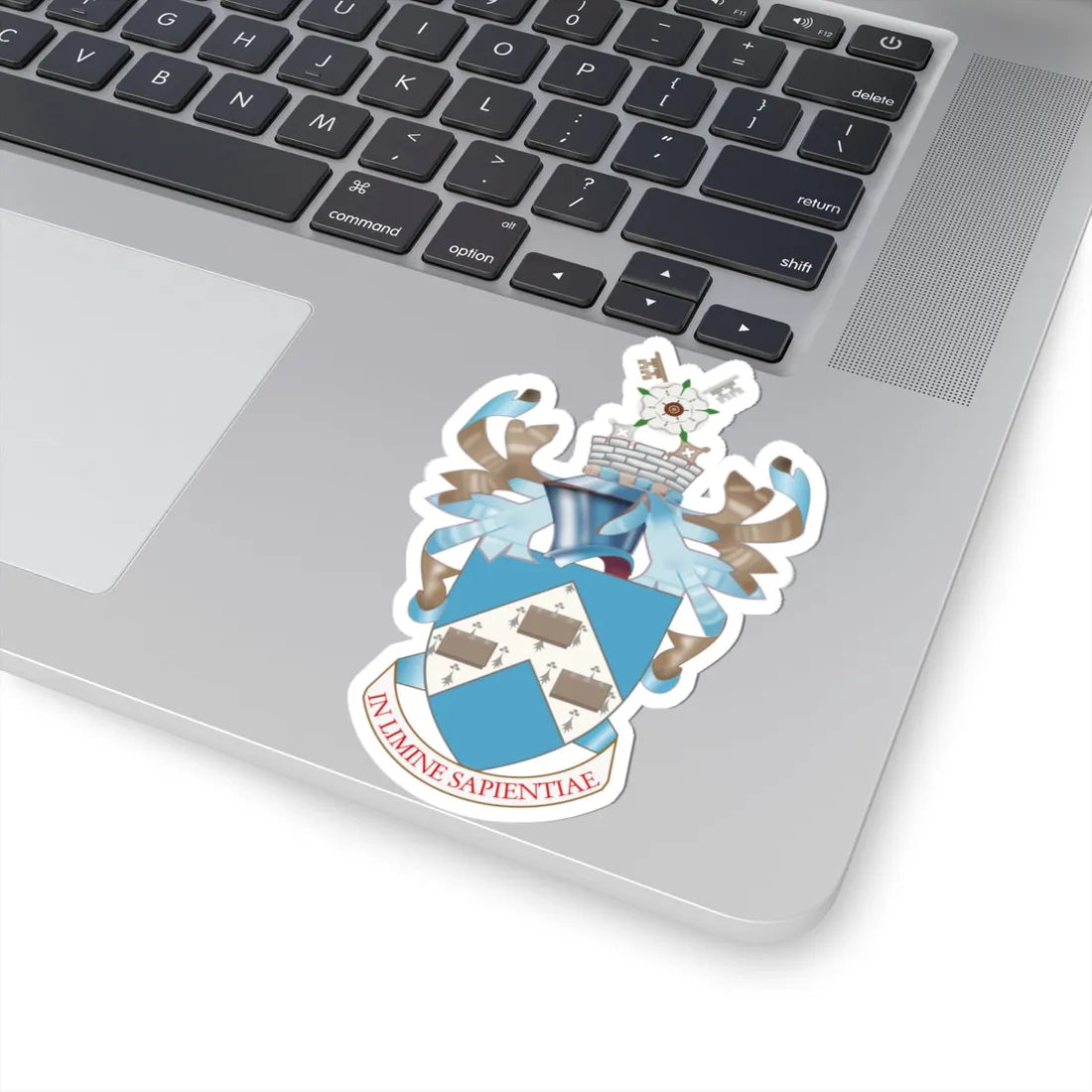 University of York coat of arms (United Kingdom) (Coat of Arms) STICKER Vinyl Kiss-Cut Decal - The Sticker Space