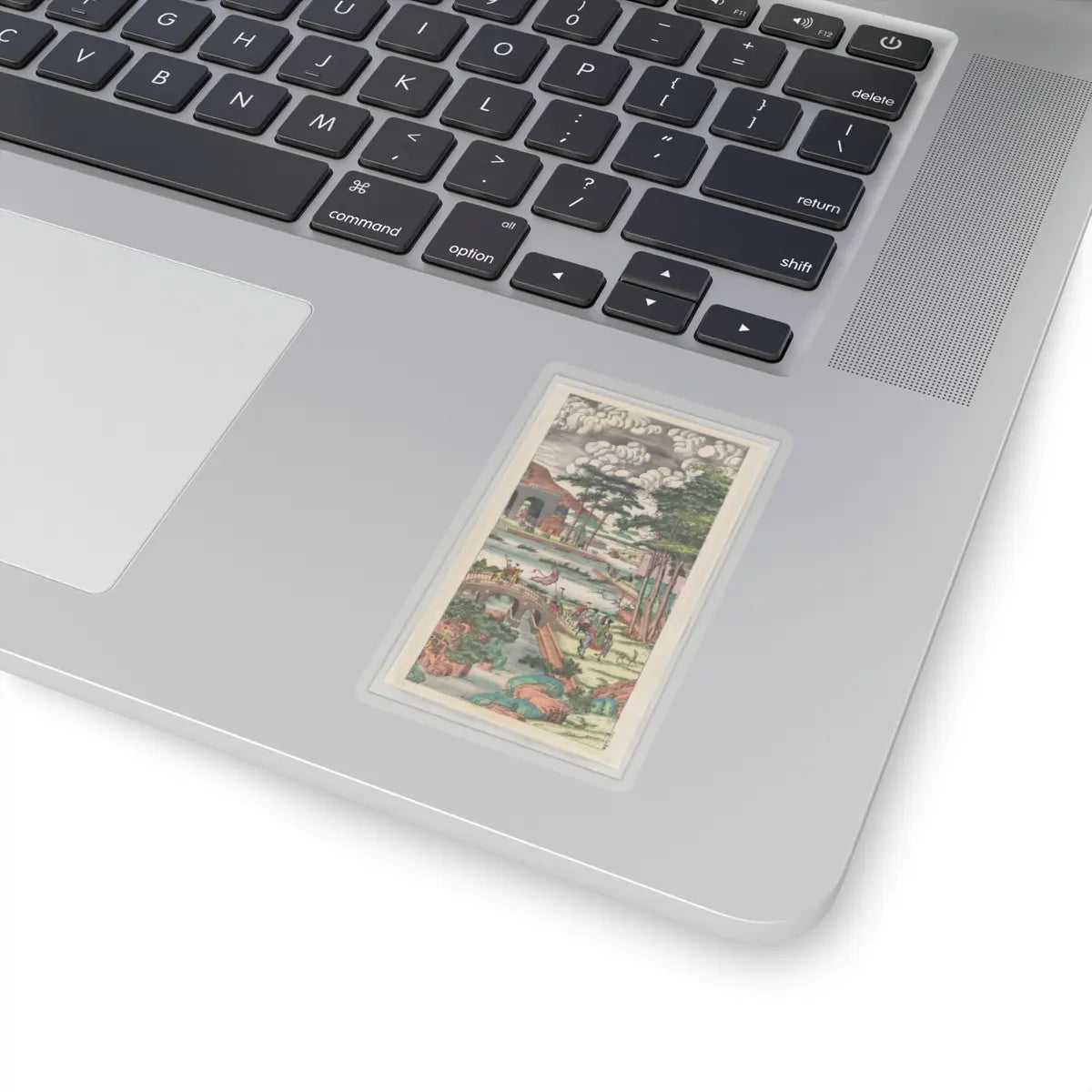 SKU:TSS-STICK-NKNHNT-3X3 Sizes:3" × 3" Types:Transparent