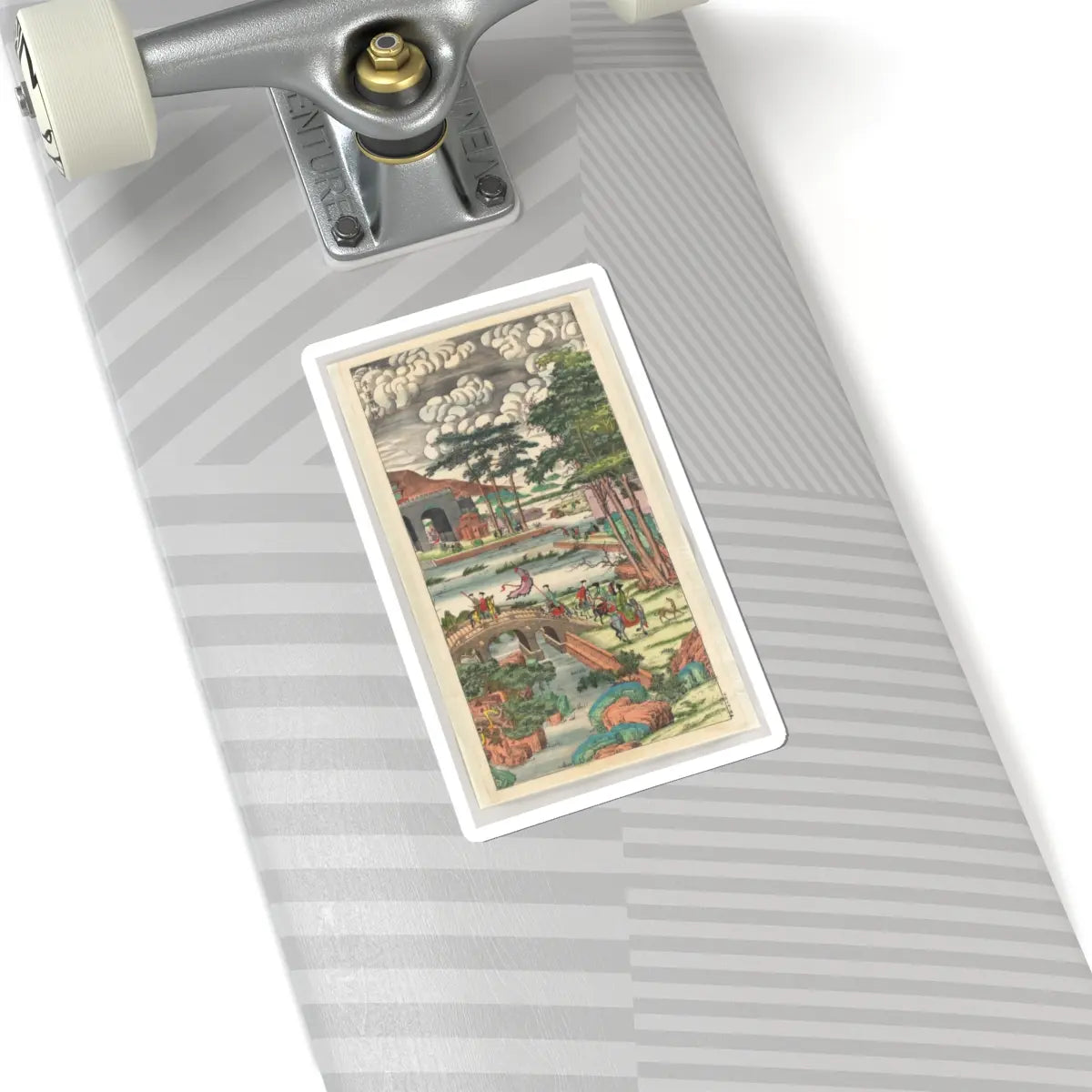 SKU:TSS-STICK-NKNHNT-6X6-14KI9 Sizes:6" × 6" Types:White