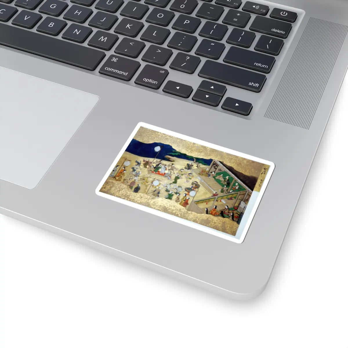 unknown - Activities of Twelve Months of the Year (Tsukinami-e) - late 17th century v10 - STICKER Vinyl Kiss-Cut Decal