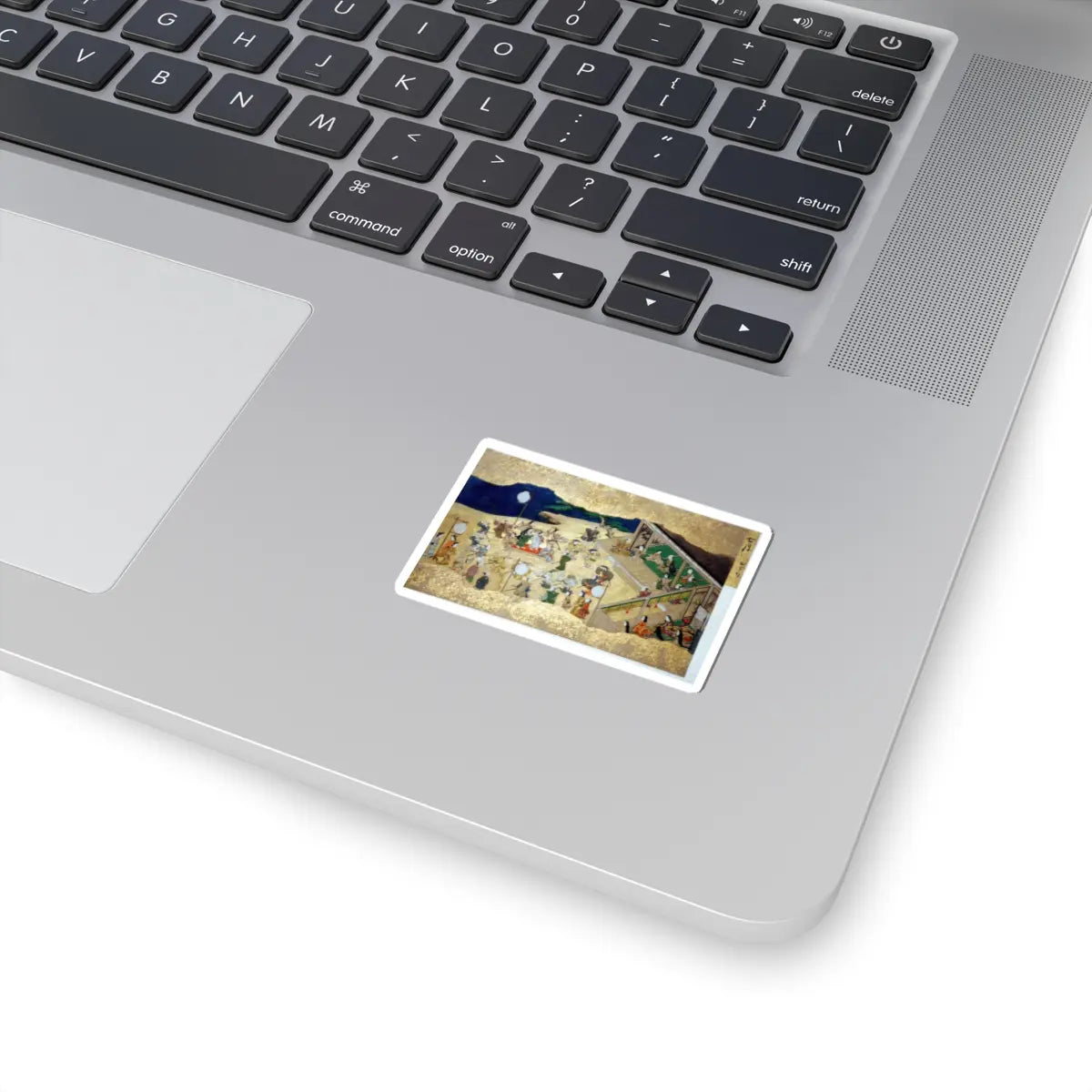 unknown - Activities of Twelve Months of the Year (Tsukinami-e) - late 17th century v10 - STICKER Vinyl Kiss-Cut Decal