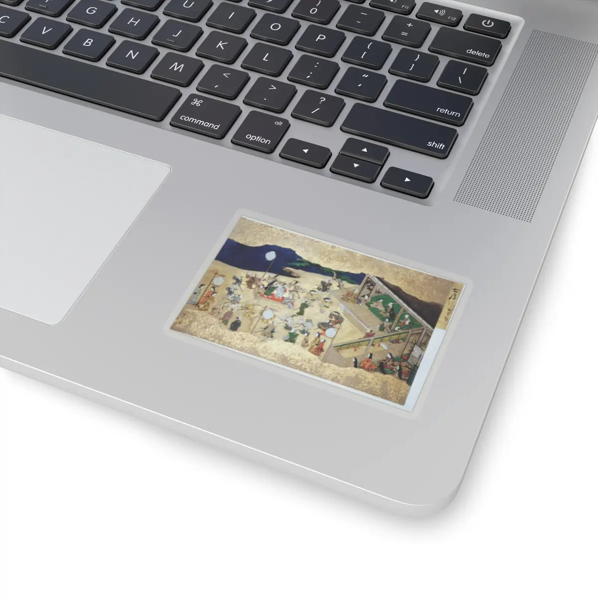 unknown - Activities of Twelve Months of the Year (Tsukinami-e) - late 17th century v10 - STICKER Vinyl Kiss-Cut Decal
