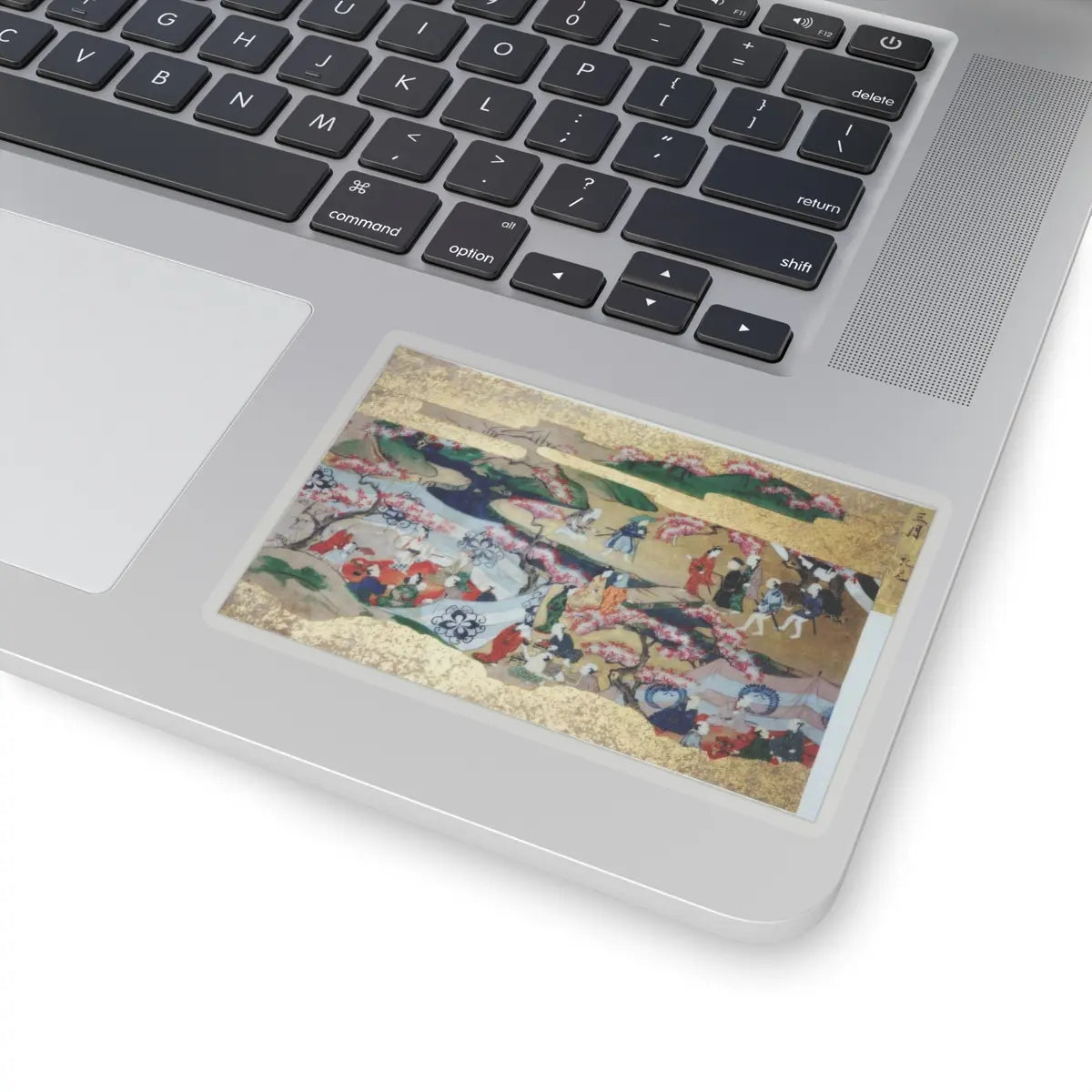 unknown - Activities of Twelve Months of the Year (Tsukinami-e) - late 17th century v2 - STICKER Vinyl Kiss-Cut Decal