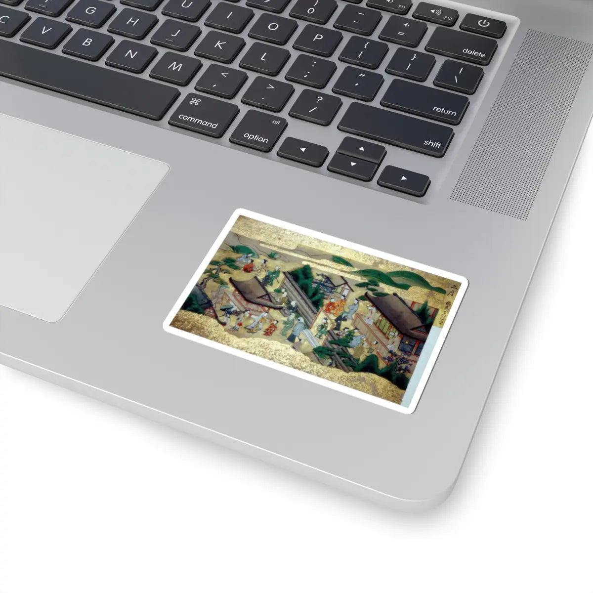 unknown - Activities of Twelve Months of the Year (Tsukinami-e) - late 17th century v3 - STICKER Vinyl Kiss-Cut Decal