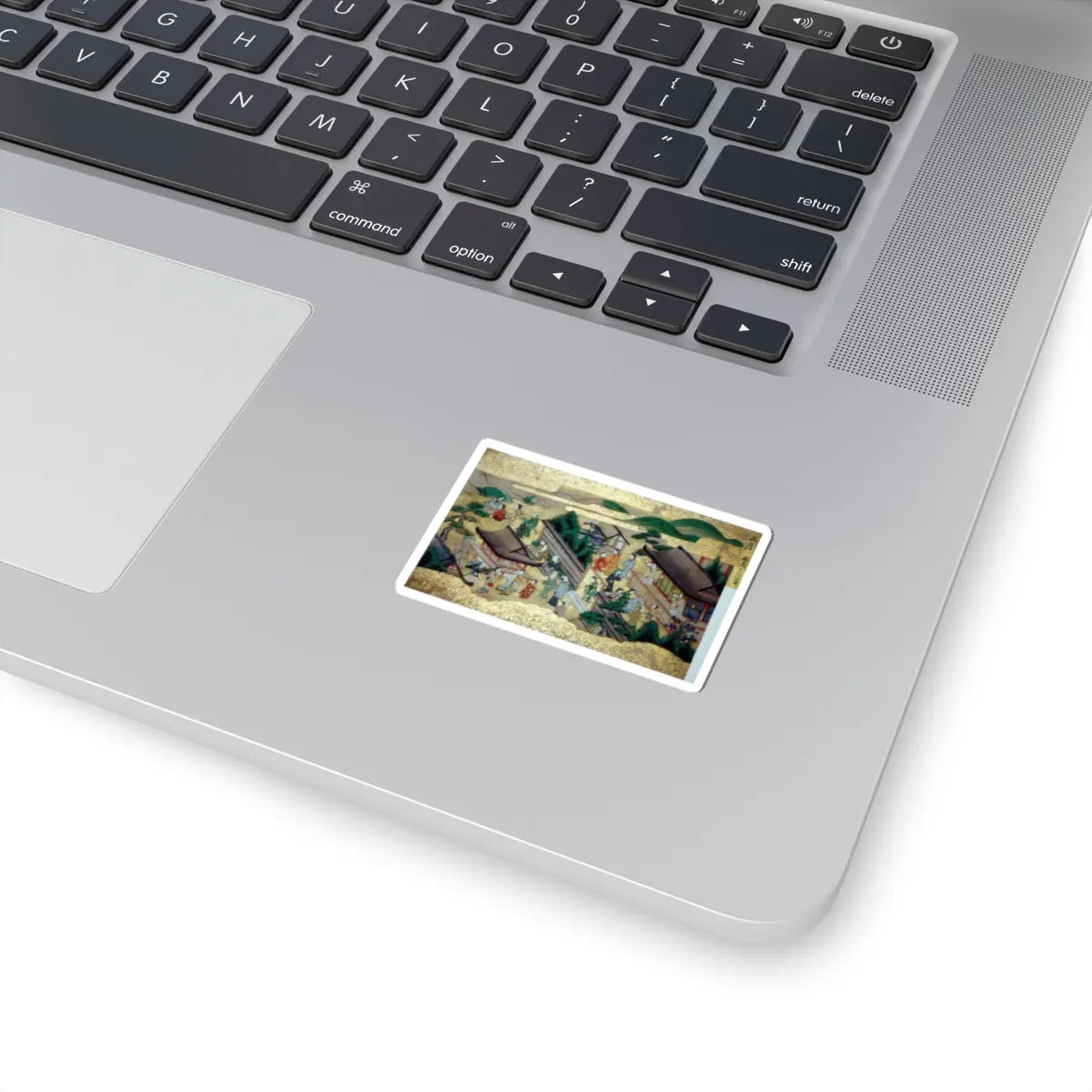 unknown - Activities of Twelve Months of the Year (Tsukinami-e) - late 17th century v3 - STICKER Vinyl Kiss-Cut Decal