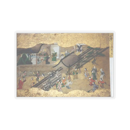 unknown - Activities of Twelve Months of the Year (Tsukinami-e) - late 17th century v4 - STICKER Vinyl Kiss-Cut Decal
