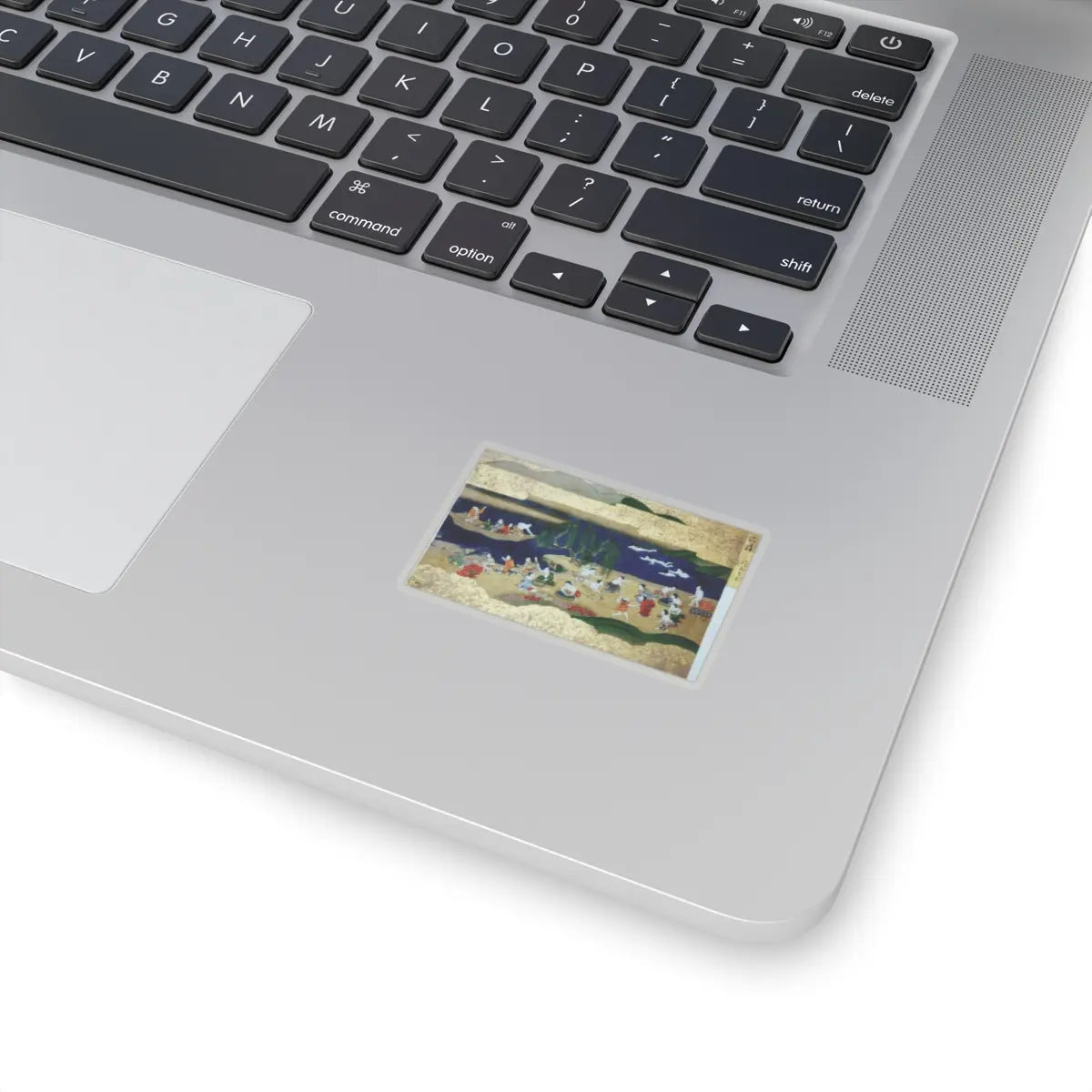 unknown - Activities of Twelve Months of the Year (Tsukinami-e) - late 17th century v5 - STICKER Vinyl Kiss-Cut Decal