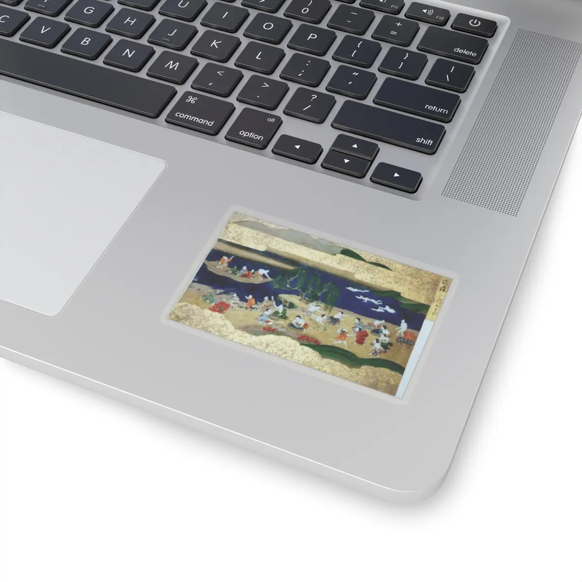 unknown - Activities of Twelve Months of the Year (Tsukinami-e) - late 17th century v5 - STICKER Vinyl Kiss-Cut Decal