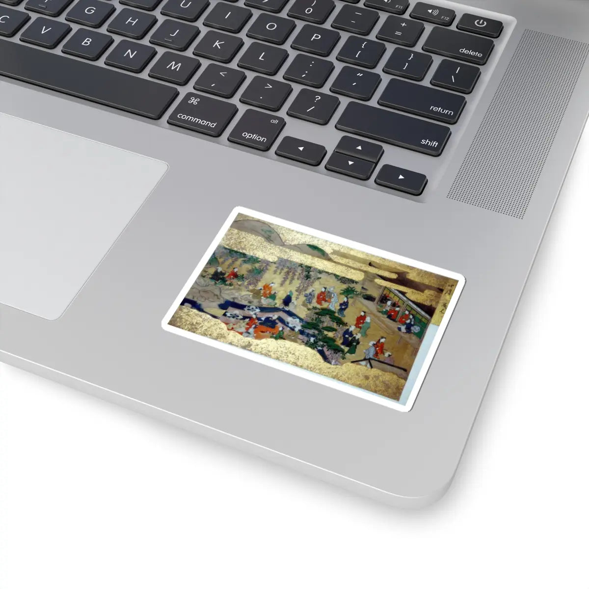 unknown - Activities of Twelve Months of the Year (Tsukinami-e) - late 17th century v7 - STICKER Vinyl Kiss-Cut Decal