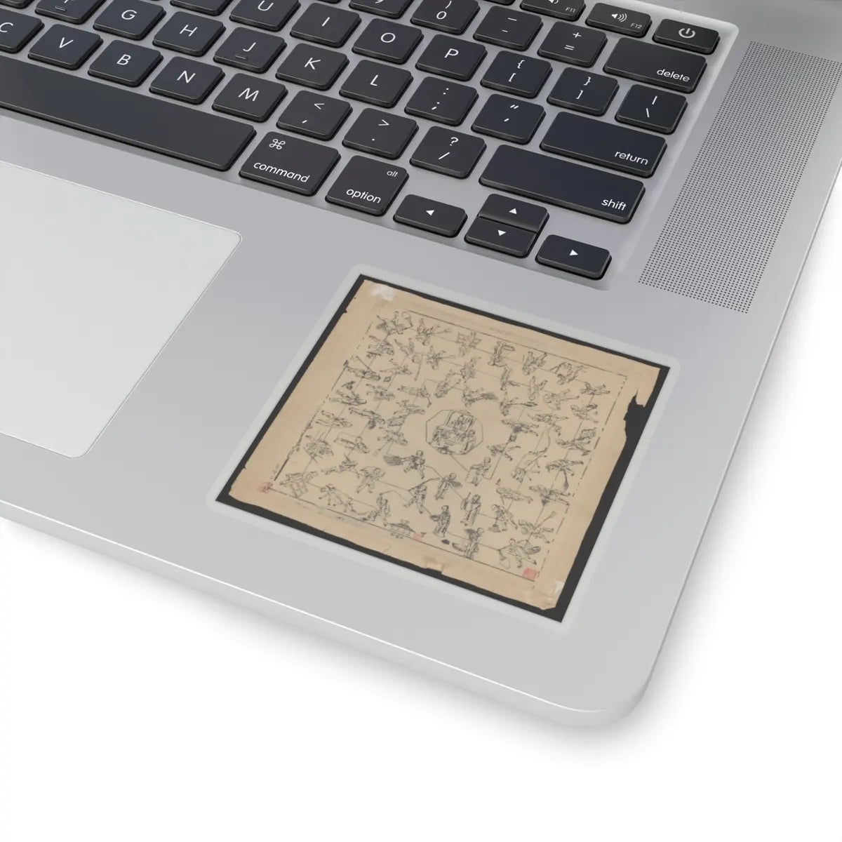SKU:TSS-STICK-NKNGRC-3X3 Sizes:3" × 3" Types:Transparent