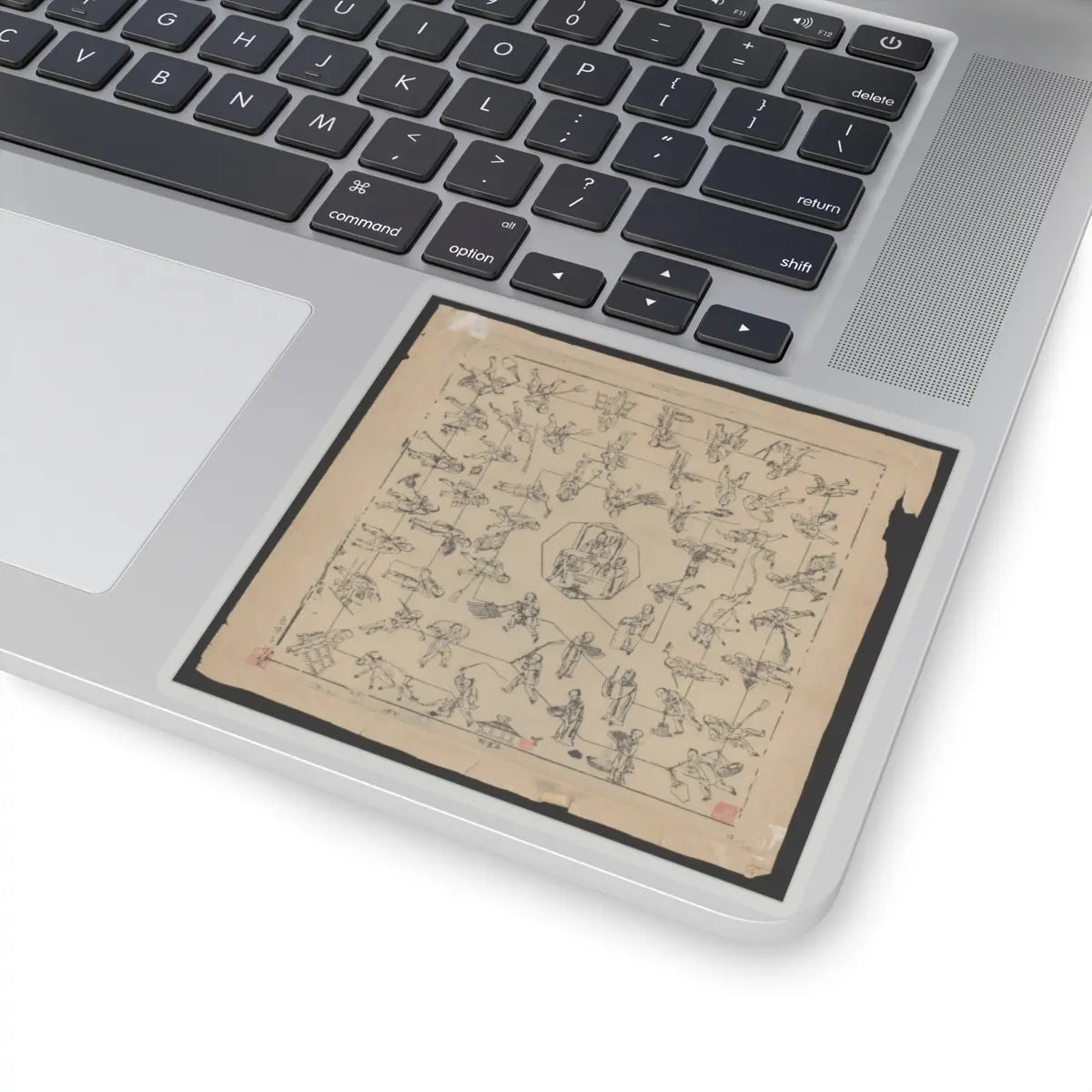 SKU:TSS-STICK-NKNGRC-4X4 Sizes:4" × 4" Types:Transparent
