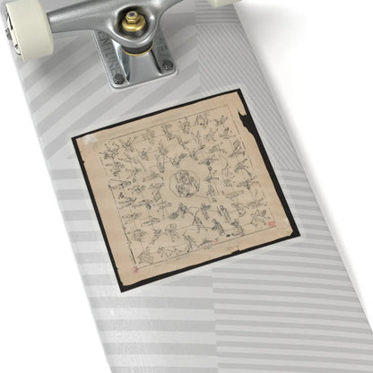 SKU:TSS-STICK-NKNGRC-6X6 Sizes:6" × 6" Types:Transparent
