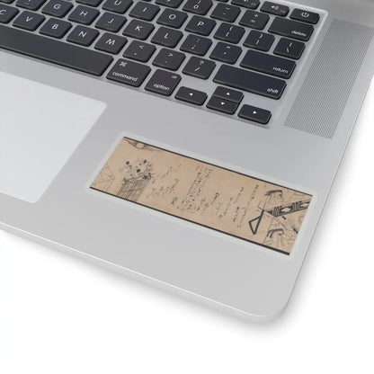unknown - Akashi, Channel Buoys (Miotsukushi), The Wormwood Patch (Yomogiu), Gatehouse (Sekiya), - unknown v12 - STICKER Vinyl Kiss-Cut Decal