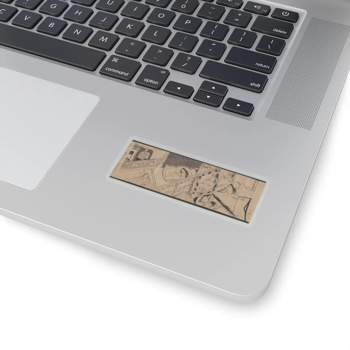 unknown - Akashi, Channel Buoys (Miotsukushi), The Wormwood Patch (Yomogiu), Gatehouse (Sekiya), - unknown v21 - STICKER Vinyl Kiss-Cut Decal