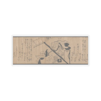 unknown - Akashi, Channel Buoys (Miotsukushi), The Wormwood Patch (Yomogiu), Gatehouse (Sekiya), - unknown v29 - STICKER Vinyl Kiss-Cut Decal