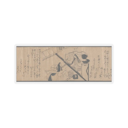 unknown - Akashi, Channel Buoys (Miotsukushi), The Wormwood Patch (Yomogiu), Gatehouse (Sekiya), - unknown v29 - STICKER Vinyl Kiss-Cut Decal